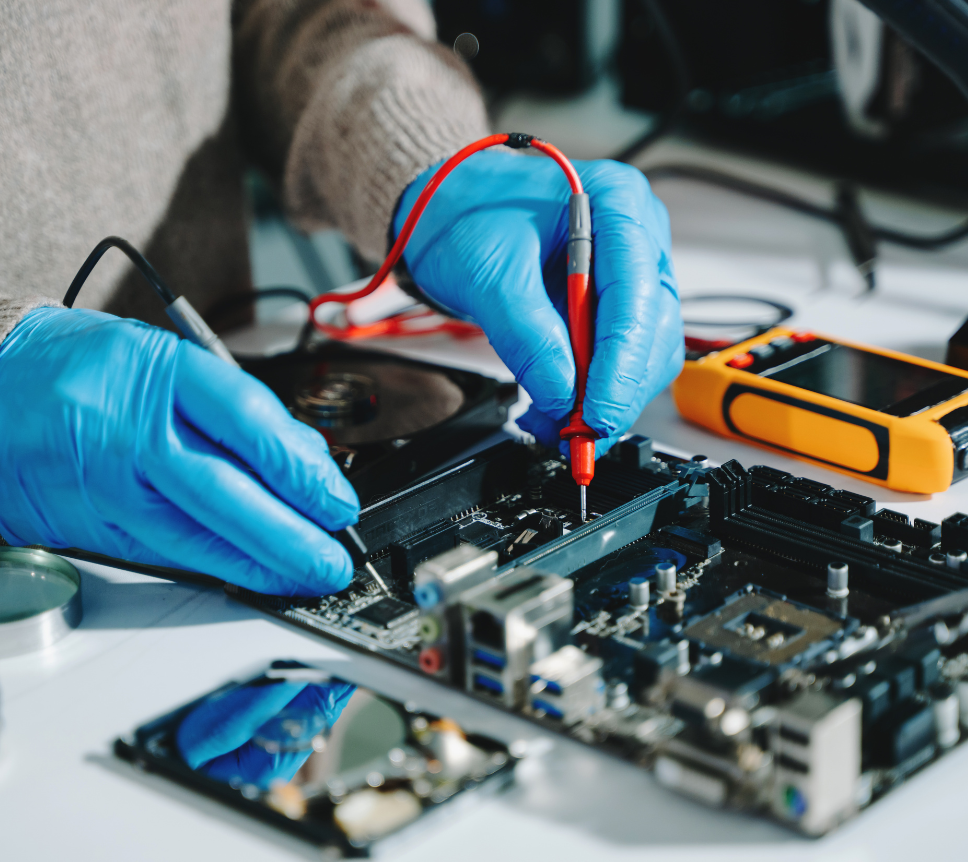 Expert Technician at work